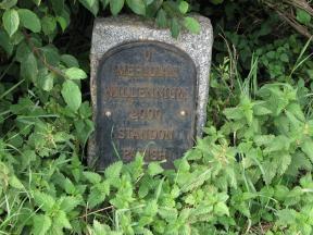 Greenwich Meridian Marker; England; Hertfordshire; Nr Barwick